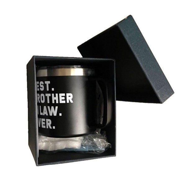 Best. Brother in Law. Ever. Travel Insulated 14 oz. Coffee Mug - Picture 2 of 5